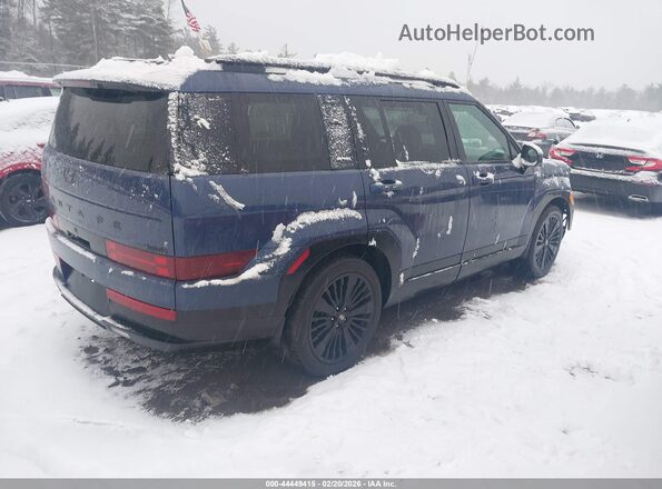 5NMP5DG12SH029489 2025 HYUNDAI SANTA FE HYBRID Blue Задня права чверть