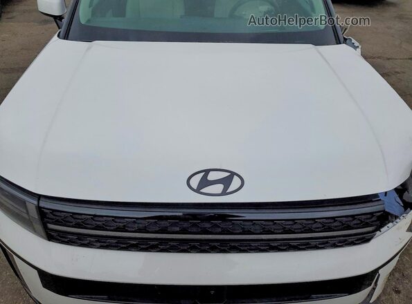 5NMP5DG13RH005843 2024 HYUNDAI SANTA FE CALLIGRAPHY White Vista del compartimento del motor