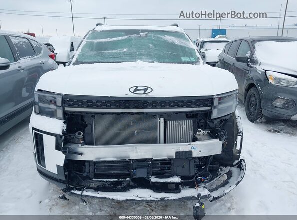 5NMP5DG17TH096641 2026 HYUNDAI SANTA FE HYBRID White Vista interior trasera