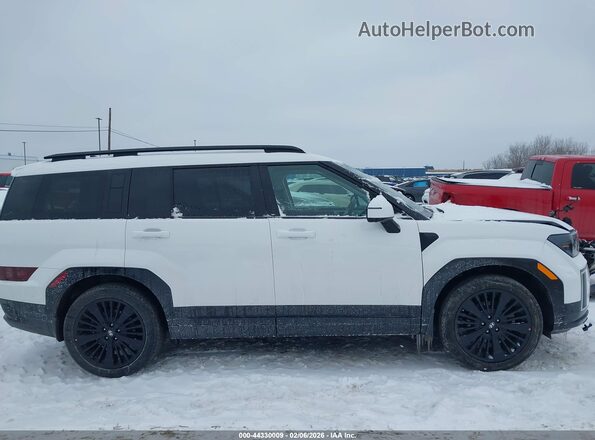 5NMP5DG17TH096641 2026 HYUNDAI SANTA FE HYBRID White Vista interior de 360 grados