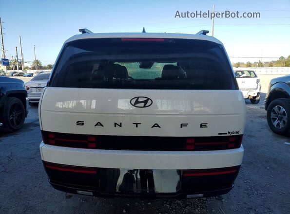 5NMP5DG1XSH039493 2025 HYUNDAI SANTA White Вид ззаду