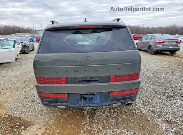 5NMP5DGL0RH048411 2024 HYUNDAI SANTA FE CALLIGRAPHY Зеленый Вид сзади