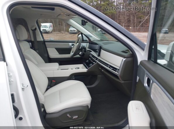 5NMP5DGL8SH112913 2025 HYUNDAI SANTA FE CALLIGRAPHY White Front interior view