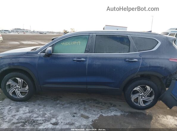 5NMS1DAJ0PH582874 2023 HYUNDAI SANTA FE Синий Панорамный вид салона 360°