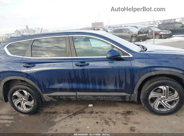 5NMS1DAJ0PH582874 2023 HYUNDAI SANTA FE Синий Вид задней части салона