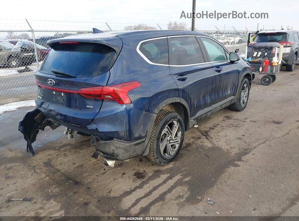 5NMS1DAJ0PH582874 2023 HYUNDAI SANTA FE Синий Задняя правая четверть