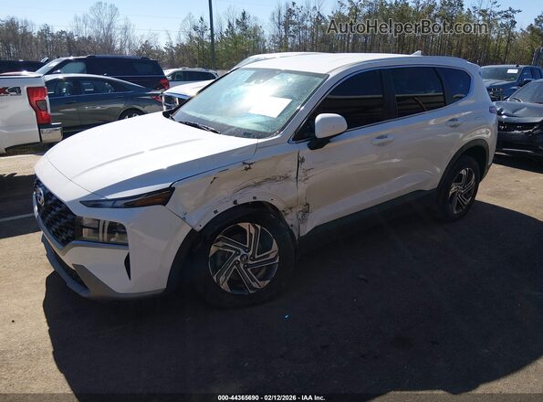 5NMS1DAJ6PH647355 2023 HYUNDAI SANTA FE Белый Передняя левая четверть