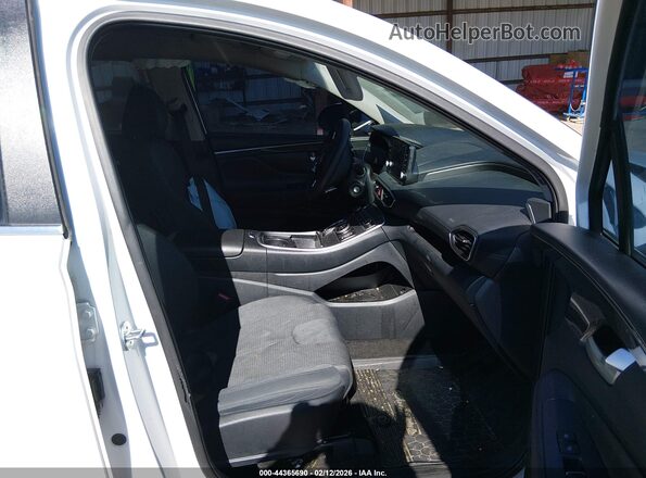 5NMS1DAJ6PH647355 2023 HYUNDAI SANTA FE Белый Вид салона спереди