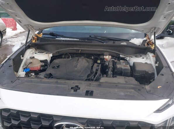 5NMS1DAJ7MH327845 2021 HYUNDAI SANTA FE White Vista trasera