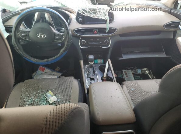 5NMS23AD2LH273273 2020 HYUNDAI SANTA White წინა პანელის ხედი