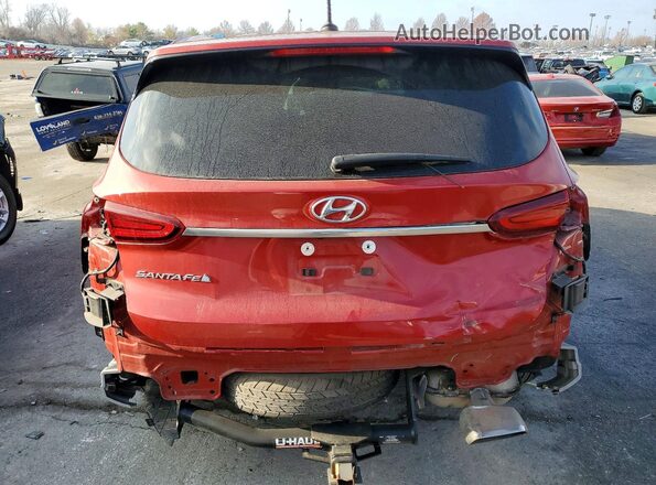 5NMS23AD3KH013091 2019 HYUNDAI SANTA Красный 