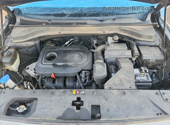 5NMS23AD9KH031787 2019 HYUNDAI SANTA Gray 