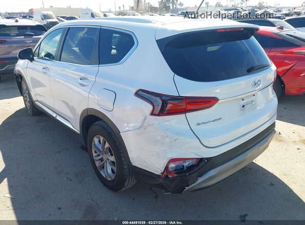 5NMS23AD9KH035919 2019 HYUNDAI SANTA FE White 