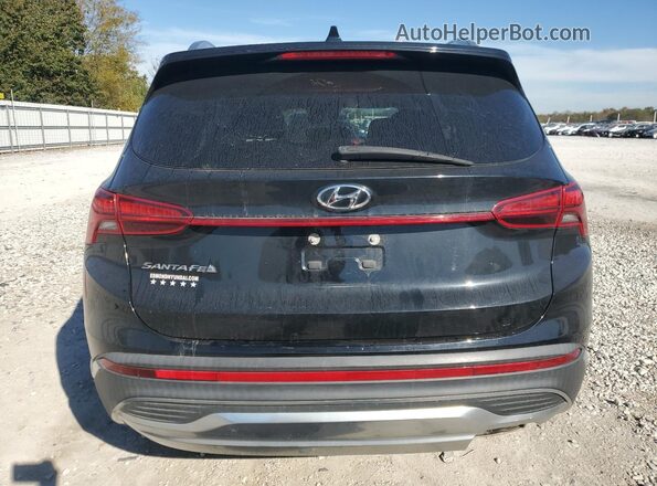 5NMS24AJ9MH327357 2021 HYUNDAI SANTA Black უკანა ხედი