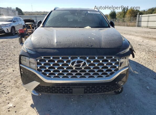 5NMS24AJ9MH327357 2021 HYUNDAI SANTA Black წინა ხედი