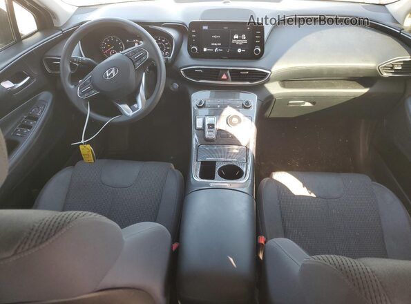 5NMS24AJ9MH327357 2021 HYUNDAI SANTA Black წინა პანელის ხედი