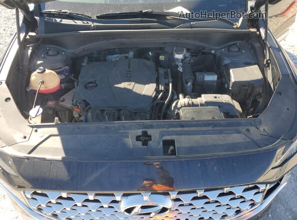 5NMS24AJ9MH327357 2021 HYUNDAI SANTA Black ძრავის განყოფილების ხედი