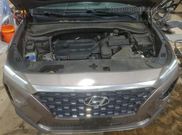 5NMS2CAD3KH115099 2019 HYUNDAI SANTA Tan 