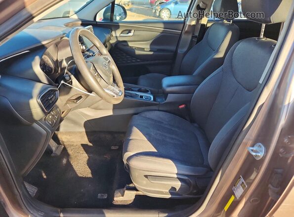 5NMS2CAD6KH105280 2019 HYUNDAI SANTA Brown 