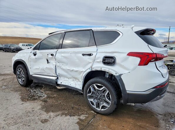 5NMS2DA15PH019123 2023 HYUNDAI SANTA FE HYBRID BLUE White Rear left