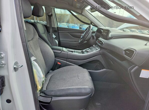 5NMS2DA15PH019123 2023 HYUNDAI SANTA FE HYBRID BLUE White Front interior view