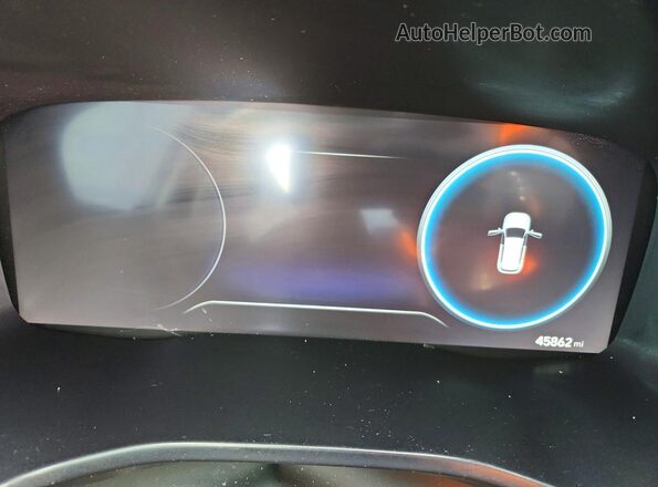 5NMS2DA15PH019123 2023 HYUNDAI SANTA FE HYBRID BLUE White Instrument cluster view