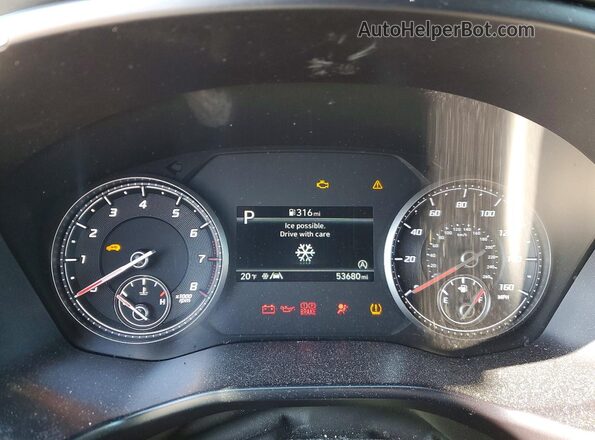 5NMS2DAJ0PH486255 2023 HYUNDAI SANTA Red Instrument cluster view