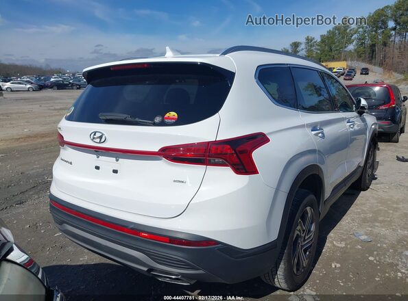 5NMS2DAJ0PH623968 2023 HYUNDAI SANTA FE White Задня права чверть