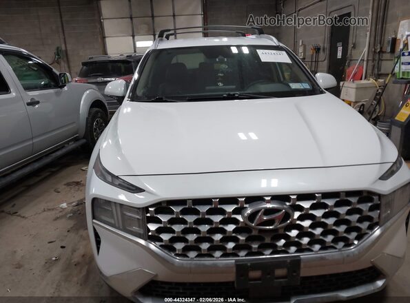 5NMS2DAJ1NH396996 2022 HYUNDAI SANTA FE White წინა პანელის ხედი