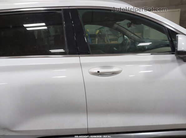 5NMS2DAJ1NH396996 2022 HYUNDAI SANTA FE White ხელსაწყოთა პანელის ხედი