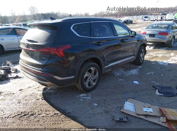 5NMS2DAJ1NH467825 2022 HYUNDAI SANTA FE Black Trasero derecho
