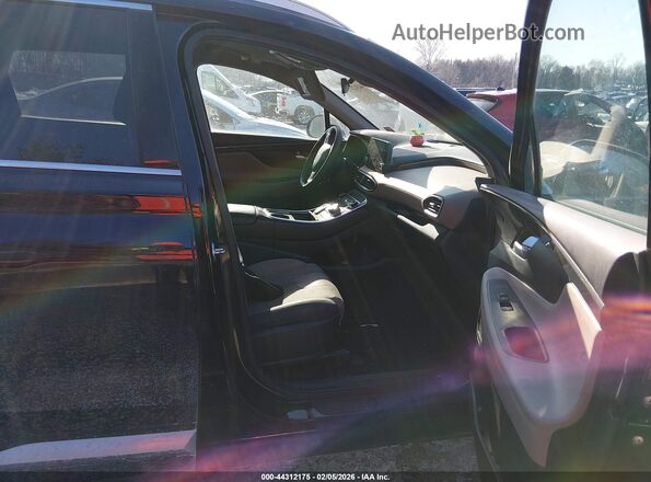 5NMS2DAJ1NH467825 2022 HYUNDAI SANTA FE Black Vista interior delantera
