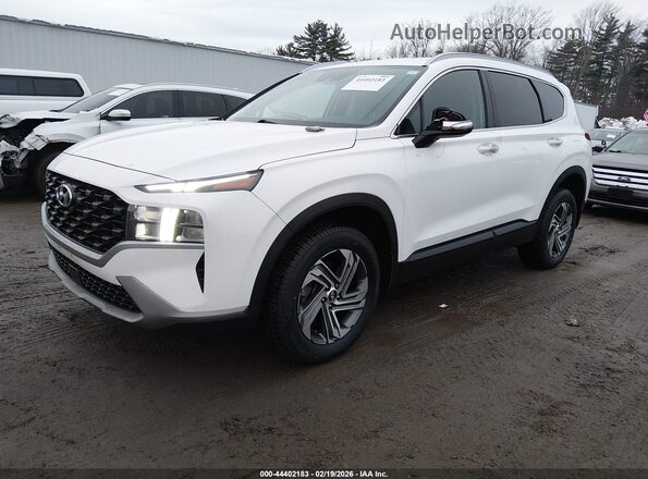 5NMS2DAJ4PH619843 2023 HYUNDAI SANTA FE White Vista tres cuartos delantera izquierda
