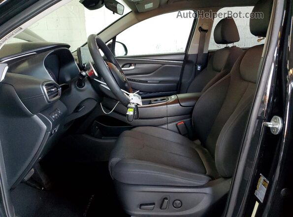 5NMS2DAJ5MH315867 2021 HYUNDAI SANTA Black 