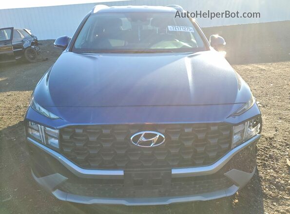 5NMS2DAJ7PH542837 2023 HYUNDAI SANTA Blue უკანა სალონის ხედი