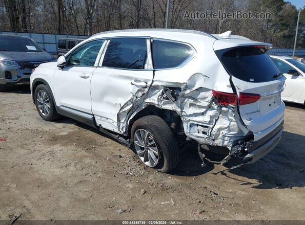 5NMS33AD3KH026288 2019 HYUNDAI SANTA FE White Tył lewy