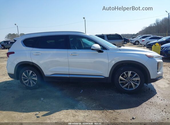 5NMS33AD3KH026288 2019 HYUNDAI SANTA FE White Widok wnętrza 360 stopni