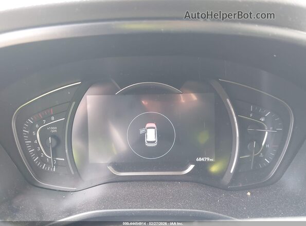 5NMS33AD4KH082949 2019 HYUNDAI SANTA FE Black Հետևի նստատեղերի տեսք