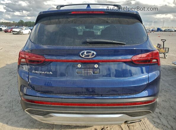 5NMS34AJ6PH577186 2023 HYUNDAI SANTA Blue Widok z tyłu