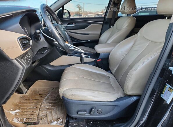 5NMS3CAD1KH024149 2019 HYUNDAI SANTA Black 