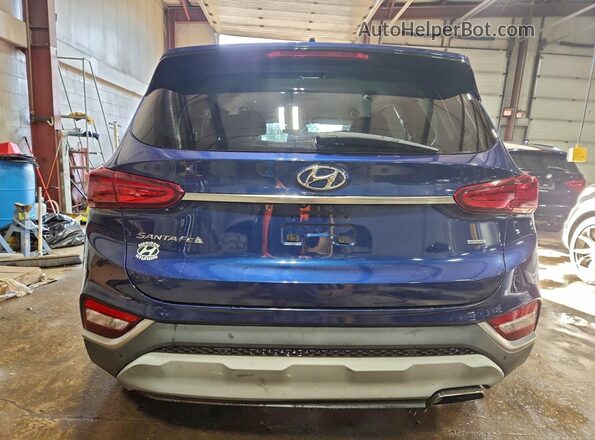 5NMS3CAD3KH023262 2019 HYUNDAI SANTA Blue 
