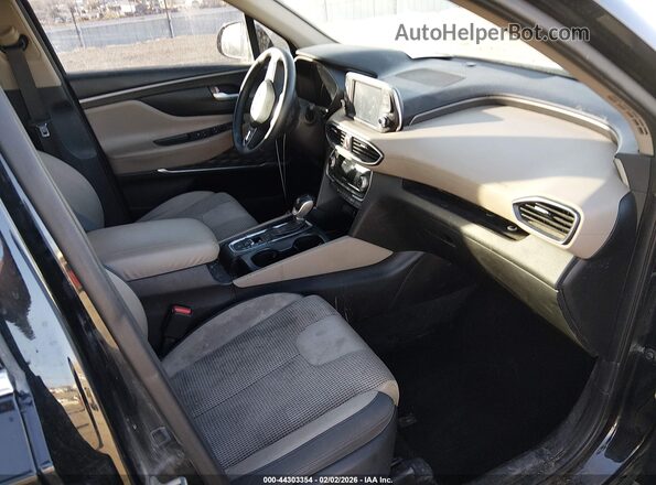 5NMS3CAD6KH041089 2019 HYUNDAI SANTA FE Black 
