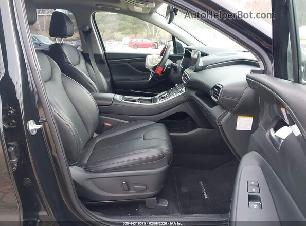 5NMS3DA12PH020954 2023 HYUNDAI SANTA FE HYBRID Черный Вид салона спереди