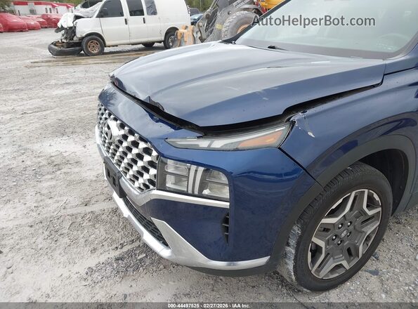 5NMS3DA15PH000097 2023 HYUNDAI SANTA FE HYBRID Blue Դիմացի տեսք
