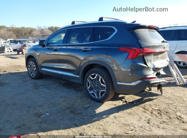 5NMS3DA15PH002240 2023 HYUNDAI SANTA FE HYBRID Gray უკანა მარცხენა