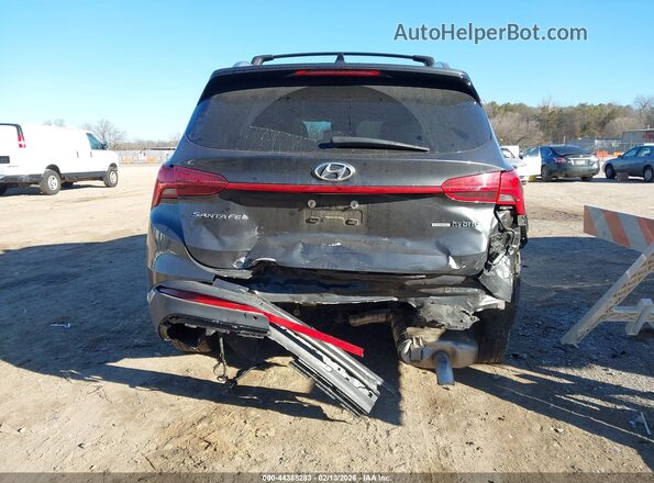 5NMS3DA15PH002240 2023 HYUNDAI SANTA FE HYBRID Gray წინა ხედი
