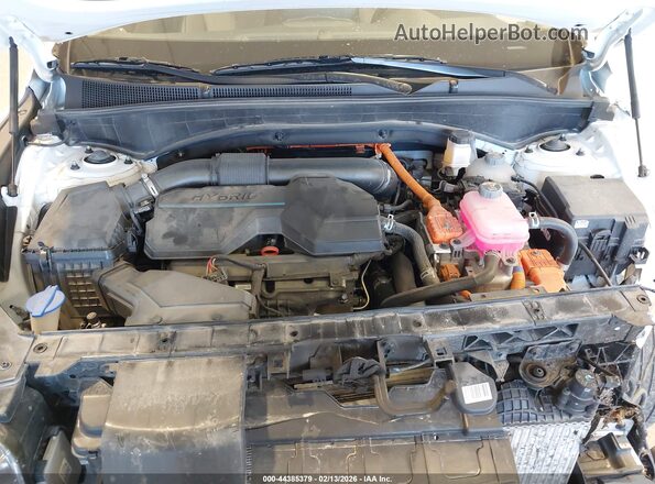 5NMS3DA16PH020262 2023 HYUNDAI SANTA FE HYBRID White უკანა ხედი