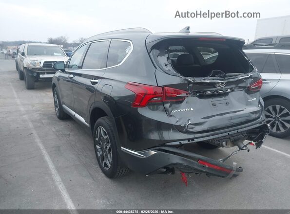5NMS3DA16PH021895 2023 HYUNDAI SANTA FE HYBRID Black უკანა მარცხენა
