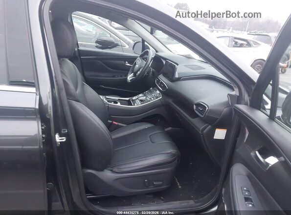 5NMS3DA16PH021895 2023 HYUNDAI SANTA FE HYBRID Black წინა სალონის ხედი