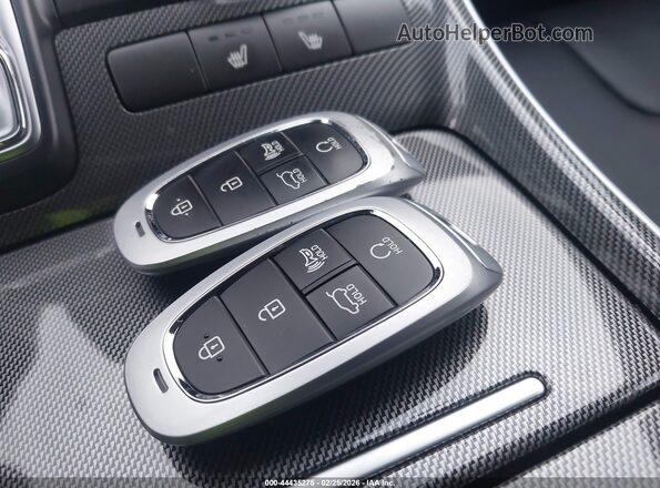 5NMS3DA16PH021895 2023 HYUNDAI SANTA FE HYBRID Black წინა პანელის ხედი